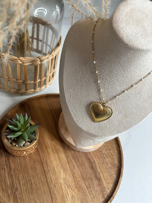 Collier pendentif cœur