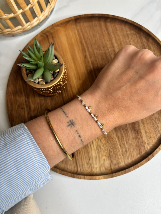 Bracelet éclat doré